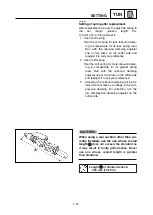 Предварительный просмотр 558 страницы Yamaha YZ 125 Owner'S Service Manual