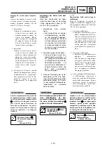 Предварительный просмотр 559 страницы Yamaha YZ 125 Owner'S Service Manual