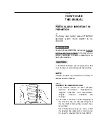 Предварительный просмотр 12 страницы Yamaha YZ 2002 Series Owner'S Service Manual