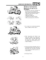 Предварительный просмотр 30 страницы Yamaha YZ 2002 Series Owner'S Service Manual