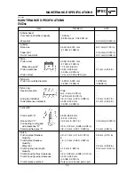 Предварительный просмотр 70 страницы Yamaha YZ 2002 Series Owner'S Service Manual