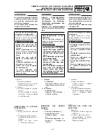 Предварительный просмотр 147 страницы Yamaha YZ 2002 Series Owner'S Service Manual