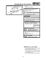 Предварительный просмотр 158 страницы Yamaha YZ 2002 Series Owner'S Service Manual