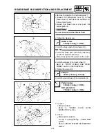 Предварительный просмотр 176 страницы Yamaha YZ 2002 Series Owner'S Service Manual