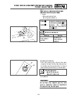 Предварительный просмотр 194 страницы Yamaha YZ 2002 Series Owner'S Service Manual