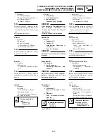 Предварительный просмотр 233 страницы Yamaha YZ 2002 Series Owner'S Service Manual