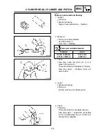 Предварительный просмотр 256 страницы Yamaha YZ 2002 Series Owner'S Service Manual