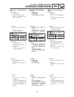 Предварительный просмотр 257 страницы Yamaha YZ 2002 Series Owner'S Service Manual