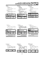 Предварительный просмотр 259 страницы Yamaha YZ 2002 Series Owner'S Service Manual