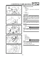 Предварительный просмотр 268 страницы Yamaha YZ 2002 Series Owner'S Service Manual