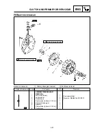 Предварительный просмотр 274 страницы Yamaha YZ 2002 Series Owner'S Service Manual