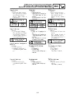 Предварительный просмотр 279 страницы Yamaha YZ 2002 Series Owner'S Service Manual