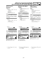 Предварительный просмотр 281 страницы Yamaha YZ 2002 Series Owner'S Service Manual