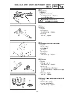 Предварительный просмотр 294 страницы Yamaha YZ 2002 Series Owner'S Service Manual