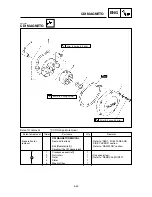 Предварительный просмотр 318 страницы Yamaha YZ 2002 Series Owner'S Service Manual