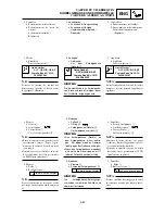 Предварительный просмотр 347 страницы Yamaha YZ 2002 Series Owner'S Service Manual