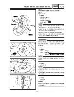 Предварительный просмотр 370 страницы Yamaha YZ 2002 Series Owner'S Service Manual