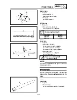 Предварительный просмотр 420 страницы Yamaha YZ 2002 Series Owner'S Service Manual