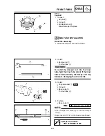 Предварительный просмотр 422 страницы Yamaha YZ 2002 Series Owner'S Service Manual