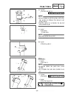 Предварительный просмотр 434 страницы Yamaha YZ 2002 Series Owner'S Service Manual