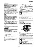 Preview for 117 page of Yamaha YZ 2015 Series Owner'S Service Manual