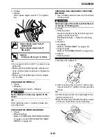 Preview for 123 page of Yamaha YZ 2015 Series Owner'S Service Manual