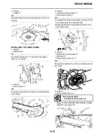 Preview for 140 page of Yamaha YZ 2015 Series Owner'S Service Manual