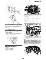 Preview for 220 page of Yamaha YZ 2015 Series Owner'S Service Manual