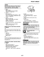 Preview for 144 page of Yamaha YZ 2018 Series Owner'S Service Manual