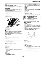 Preview for 124 page of Yamaha YZ 2020 Series Owner'S Service Manual