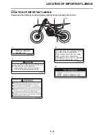 Preview for 16 page of Yamaha YZ 2023 Series Owner'S Service Manual