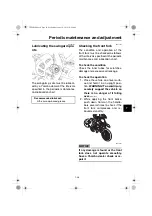 Preview for 71 page of Yamaha yz 85 2016 Owner'S Manual