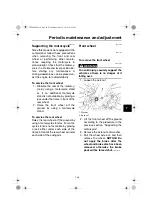 Preview for 73 page of Yamaha yz 85 2016 Owner'S Manual