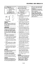 Preview for 18 page of Yamaha YZ125 2008 Owner'S Service Manual