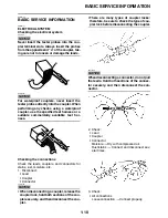 Preview for 22 page of Yamaha YZ125 2021 Owner'S Service Manual