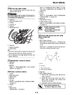 Preview for 100 page of Yamaha YZ125 2021 Owner'S Service Manual