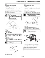 Предварительный просмотр 171 страницы Yamaha YZ125 2022 Owner'S Service Manual