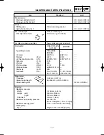 Предварительный просмотр 71 страницы Yamaha YZ125(P) Owner'S Service Manual