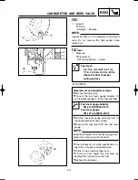 Предварительный просмотр 234 страницы Yamaha YZ125(P) Owner'S Service Manual