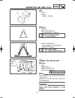 Предварительный просмотр 236 страницы Yamaha YZ125(P) Owner'S Service Manual