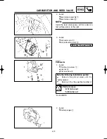 Предварительный просмотр 238 страницы Yamaha YZ125(P) Owner'S Service Manual