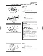 Предварительный просмотр 252 страницы Yamaha YZ125(P) Owner'S Service Manual