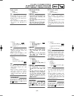 Предварительный просмотр 267 страницы Yamaha YZ125(P) Owner'S Service Manual