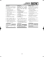 Preview for 207 page of Yamaha YZ125(S)/LC Owner'S Service Manual