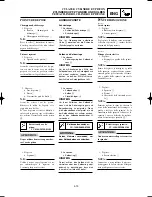 Preview for 251 page of Yamaha YZ125(S)/LC Owner'S Service Manual