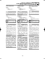 Preview for 339 page of Yamaha YZ125(S)/LC Owner'S Service Manual