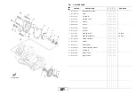 Предварительный просмотр 12 страницы Yamaha YZ125T1 Parts Catalog