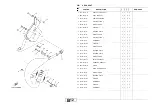 Предварительный просмотр 18 страницы Yamaha YZ125T1 Parts Catalog