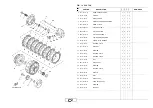 Предварительный просмотр 22 страницы Yamaha YZ125T1 Parts Catalog