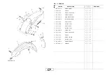 Предварительный просмотр 29 страницы Yamaha YZ125T1 Parts Catalog